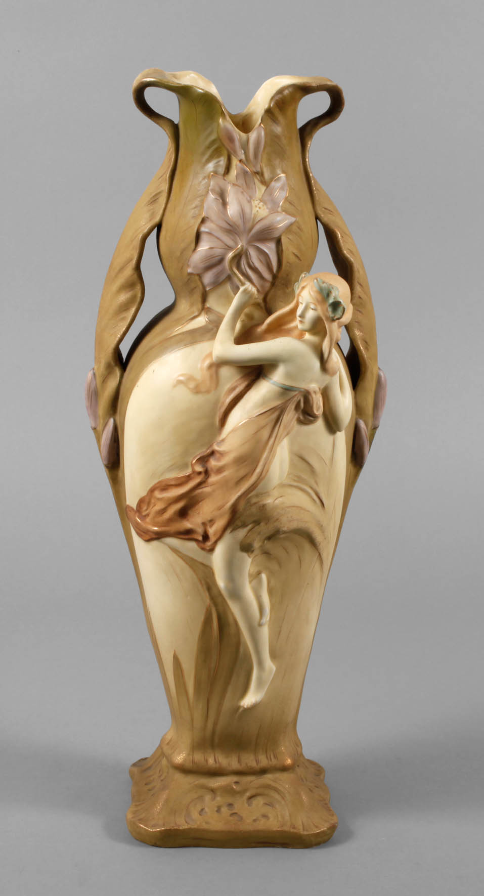 Royal Dux große Figurenvase