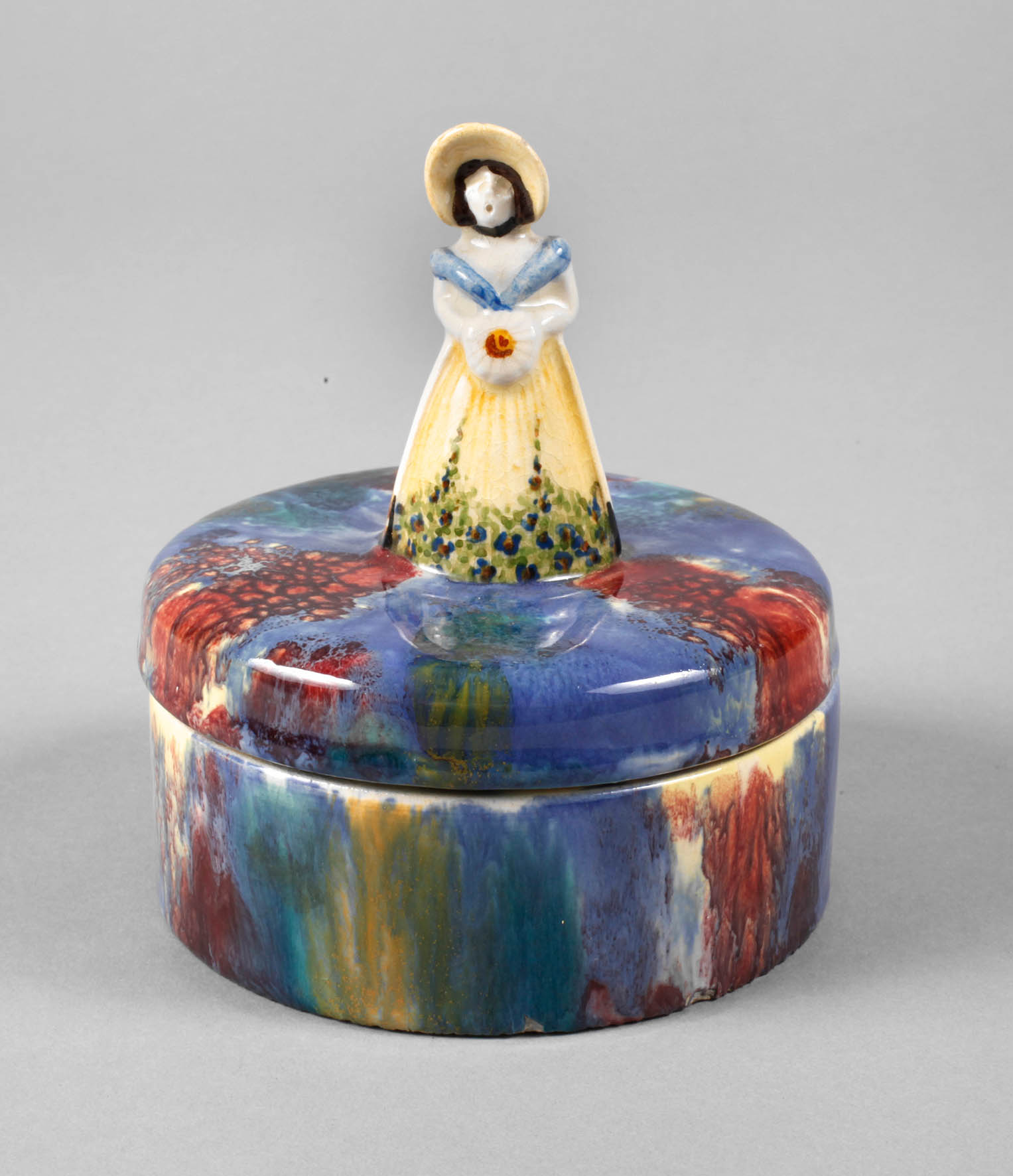 Wiener Kunstkeramische Werkstätte Deckeldose