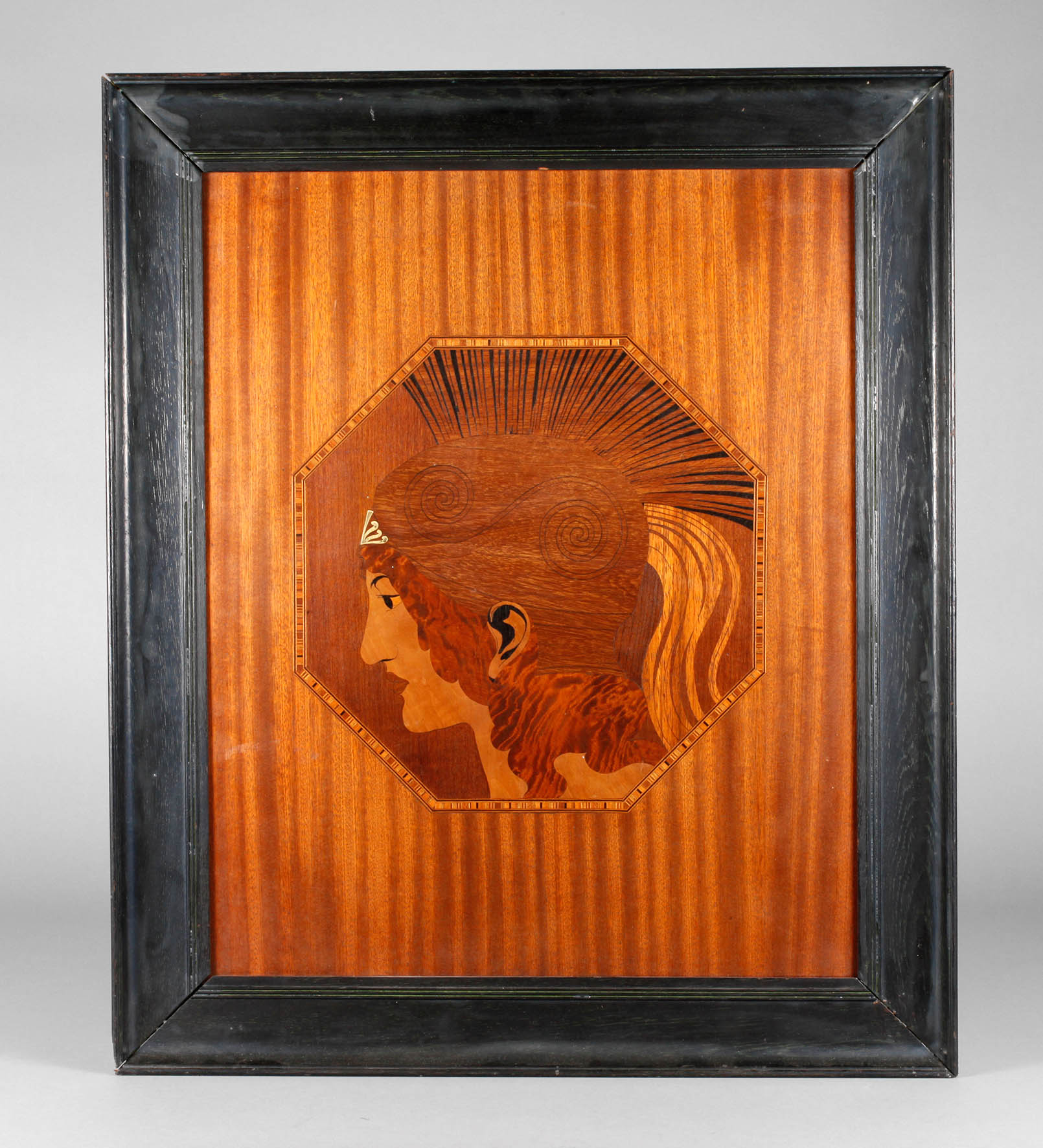 Intarsienbild ”Pallas Athena”