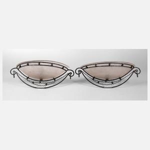 Paar Wandlampen Art déco