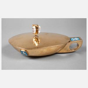 Hostienbehälter Silber