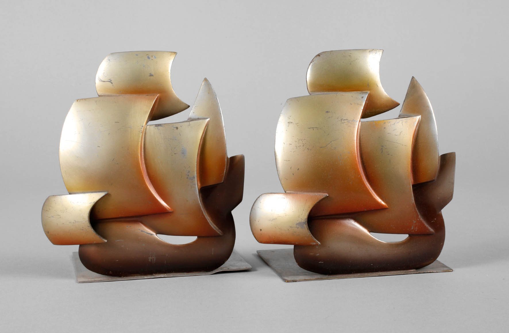 Paar Buchstützen Art déco