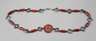 Collier aus Karneol und Hämatit