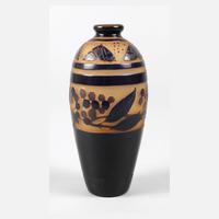 D´Argental Vase Schmetterlingsdekor111
