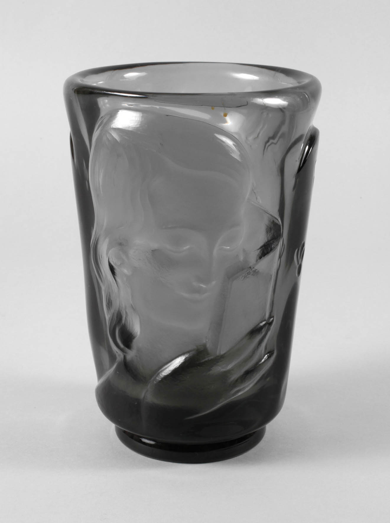 Alfred Fritsche Vase Mädchenportrait