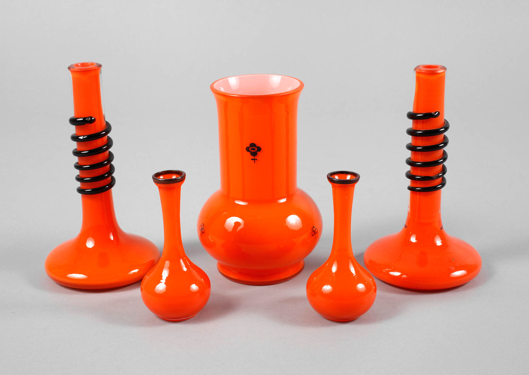 Loetz Wwe. Sortiment ”Tango”-Vasen