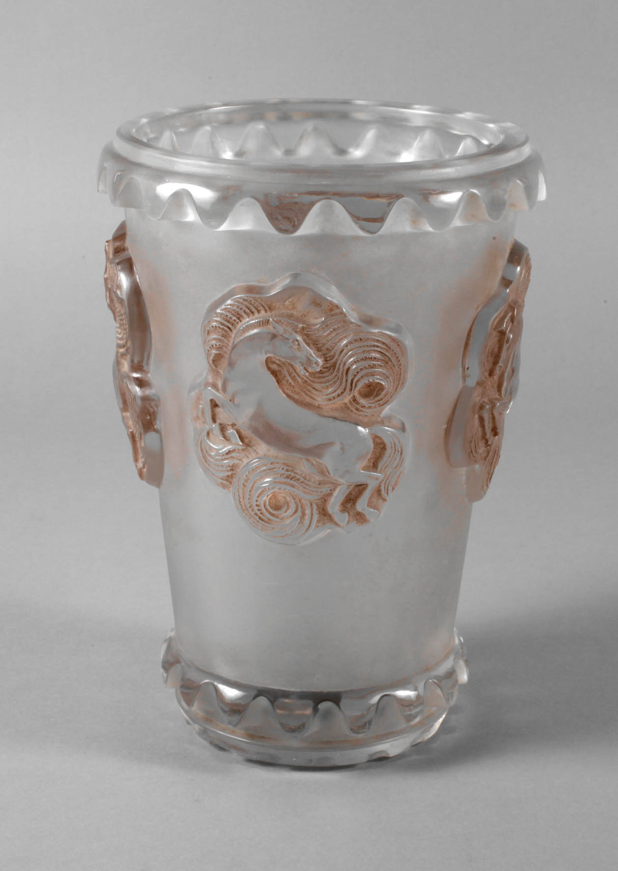 Rene Lalique Vase ”Camargue”
