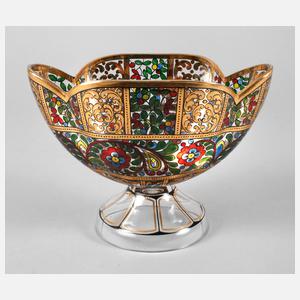 Steinschönau Fußschale