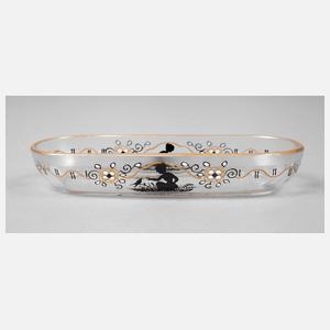 Steinschönau Schälchen Schattenmalerei