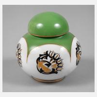 Fraureuth Deckeldose Art déco111