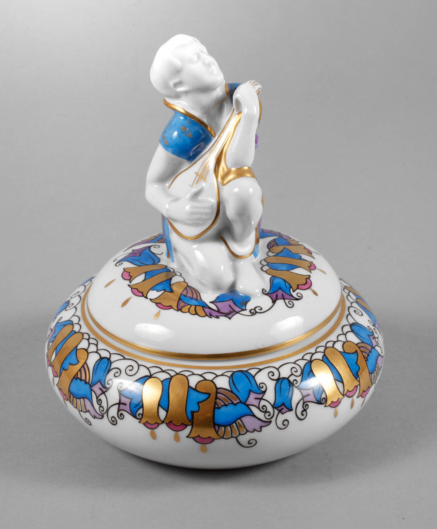 Schumann Bavaria Deckeldose Art déco