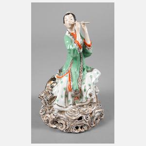 Schwarzburg ”Japanerin auf Drachen”