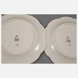 Zwei Art déco Teller Guido Andlovitz