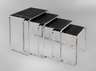 Vier Satztische Marcel Breuer Modell B9