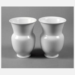 KPM Berlin paar Vasen ”Hallesche Form”
