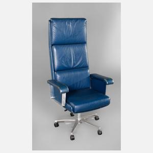 Hoher Bürodrehsessel