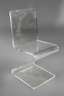 Zig Zag Stuhl Plexiglas