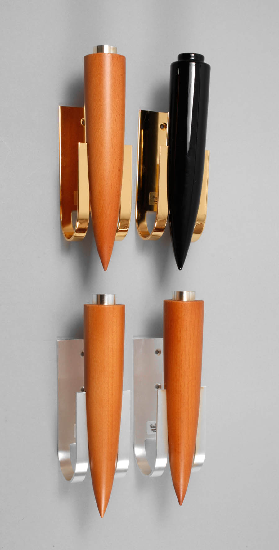 Rosenthal zwei Paar Wandleuchter