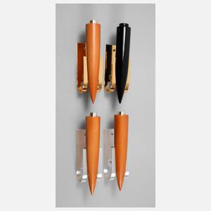 Rosenthal zwei Paar Wandleuchter