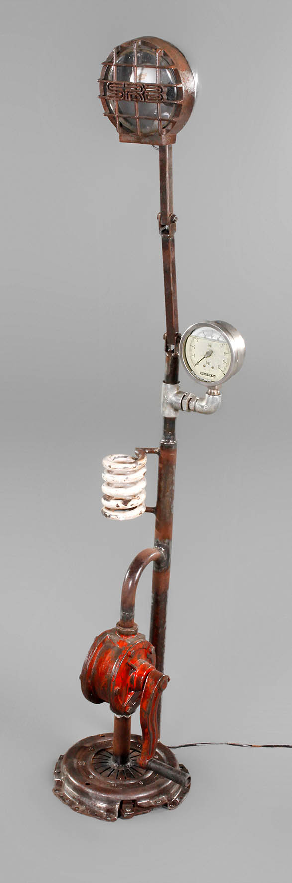 Stehlampe ”Schrott”