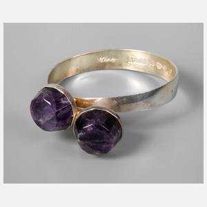 Armspange Alton mit Amethyst