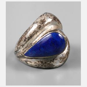 Damenring mit Lapislazuli