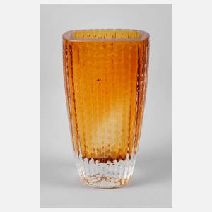 Ingridhütte massive Glasvase