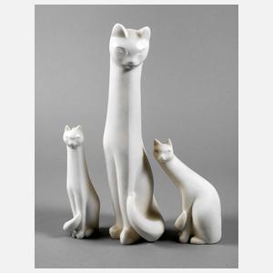 Rosenthal drei Katzen