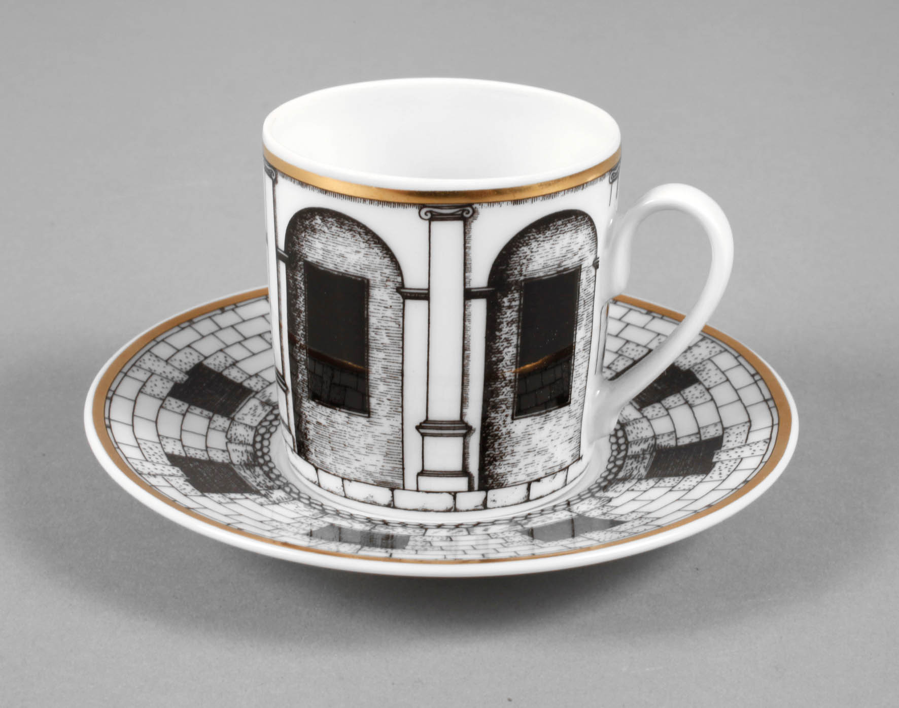 Rosenthal Mokkatasse Fornasetti