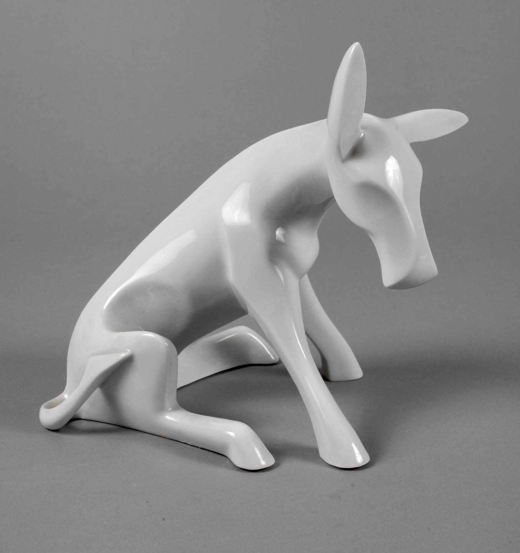 Sgrafo stilisierter Esel