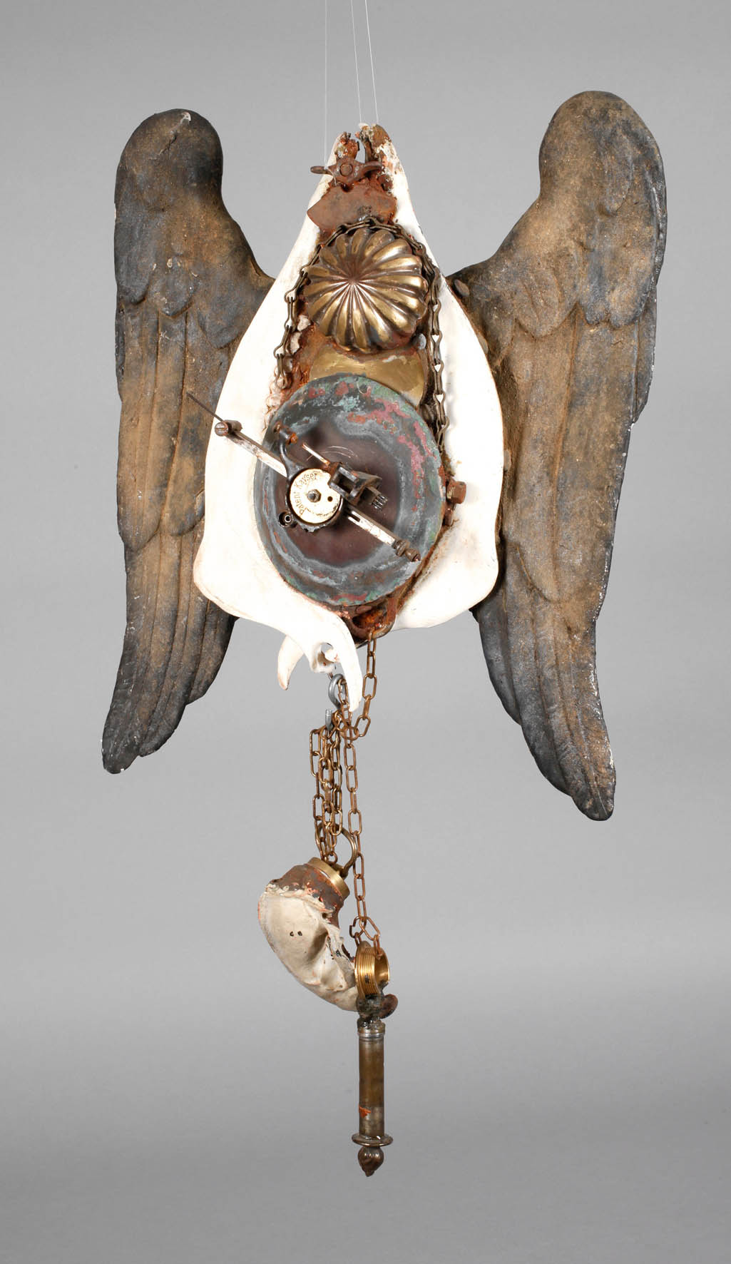 Abstrakte Komposition im Stil der Fluxus Bewegung