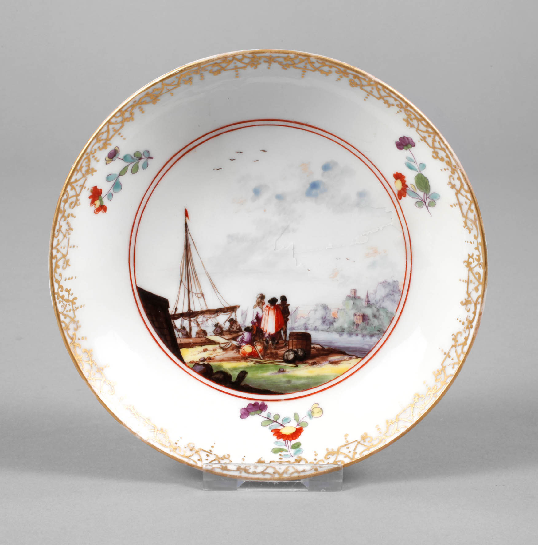 Meissen Untertasse um 1735/40