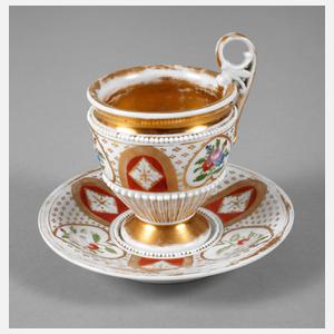 Biedermeiertasse Gardner Moskau