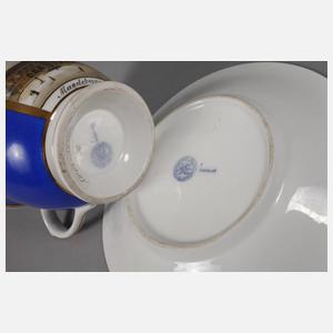 KPM Berlin Ansichtentasse Magdeburg