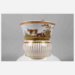 KPM Berlin Bildertasse mit Kühen