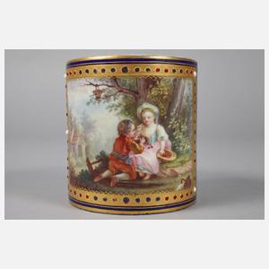 Sevres große Kakaotasse