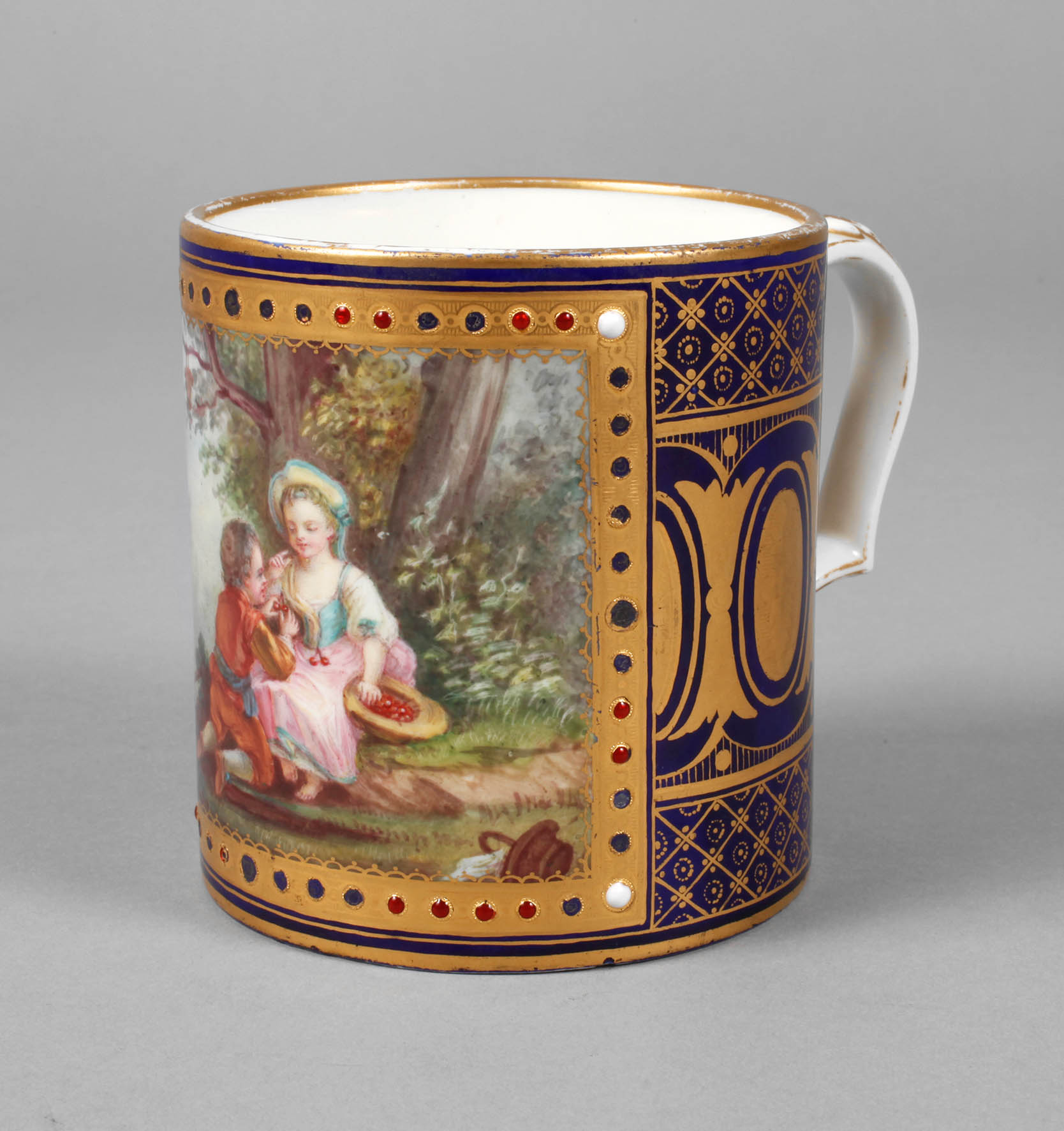 Sevres große Kakaotasse