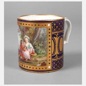 Sevres große Kakaotasse