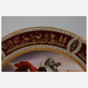 Alt Wien Teller ”Der Raub von Phoebe und Elaira”