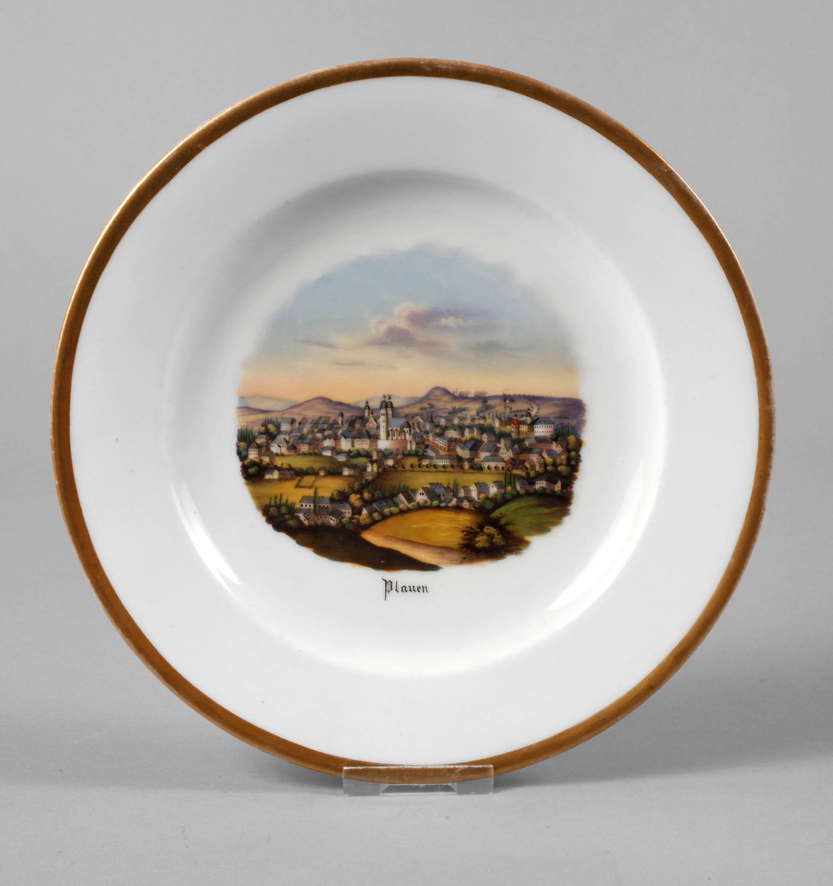 Ansichtenteller Plauen