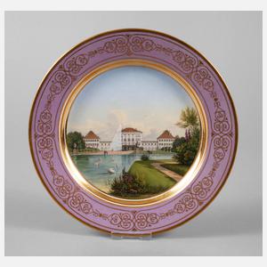 Ansichtenteller Schloss Nymphenburg