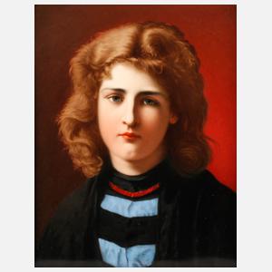 KPM Berlin Porzellanbildplatte