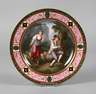 Meissen Teller ”Die Schäferin aus den Alpen”