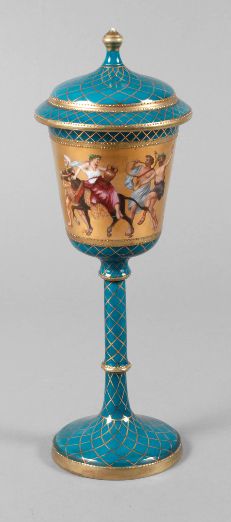 Deckelpokal Bacchus und Ariadne