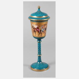 Deckelpokal Bacchus und Ariadne