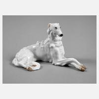 Augarten Wien liegender Barsoi111