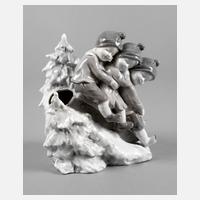 Heubach Vertikovase Kinder mit Schlitten111