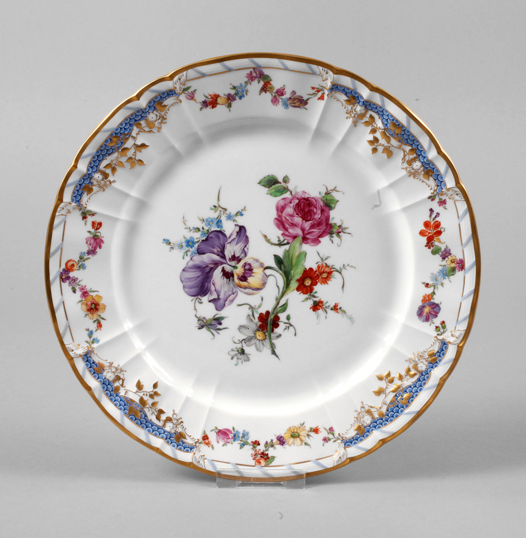 KPM Berlin Teller ”Breslauer Stadtschloss”