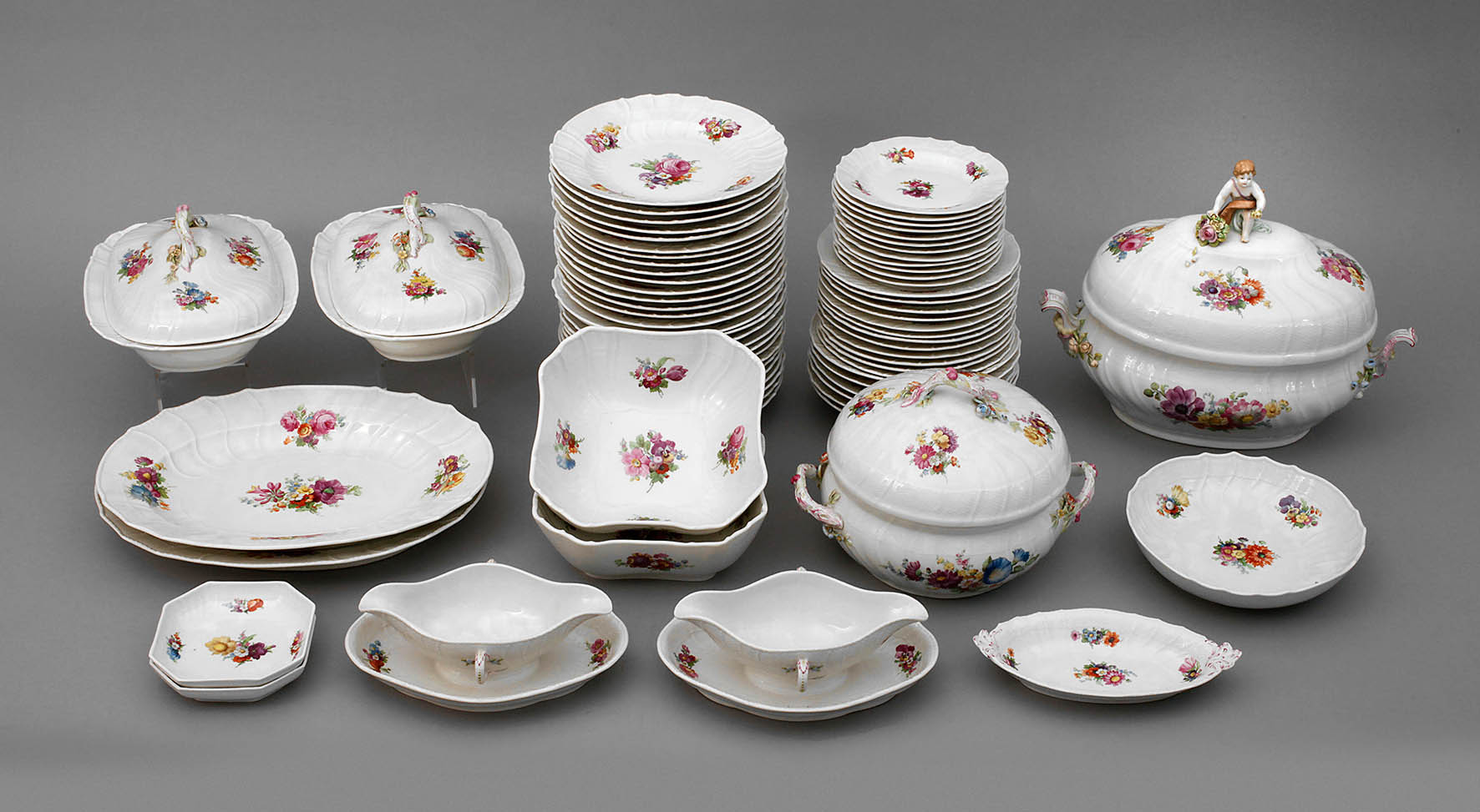 KPM Berlin umfangreiches Speiseservice