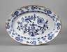 Meissen große Platte Zwiebelmuster